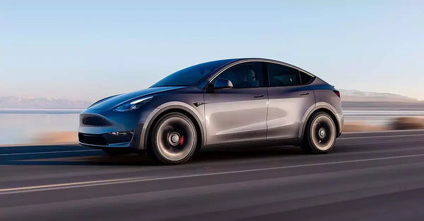 Tesla Model Y with Type 2 EV Charging Connector