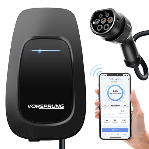 NovaPro - EV Wall Charger Tethered with Smart App