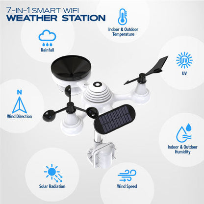 WiFi Weather Station with Outdoor Wireless Sensors