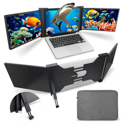 Triple Portable Monitor for Laptop | 11.6" | 1080P HD | Compatible with 13"-16" Laptops