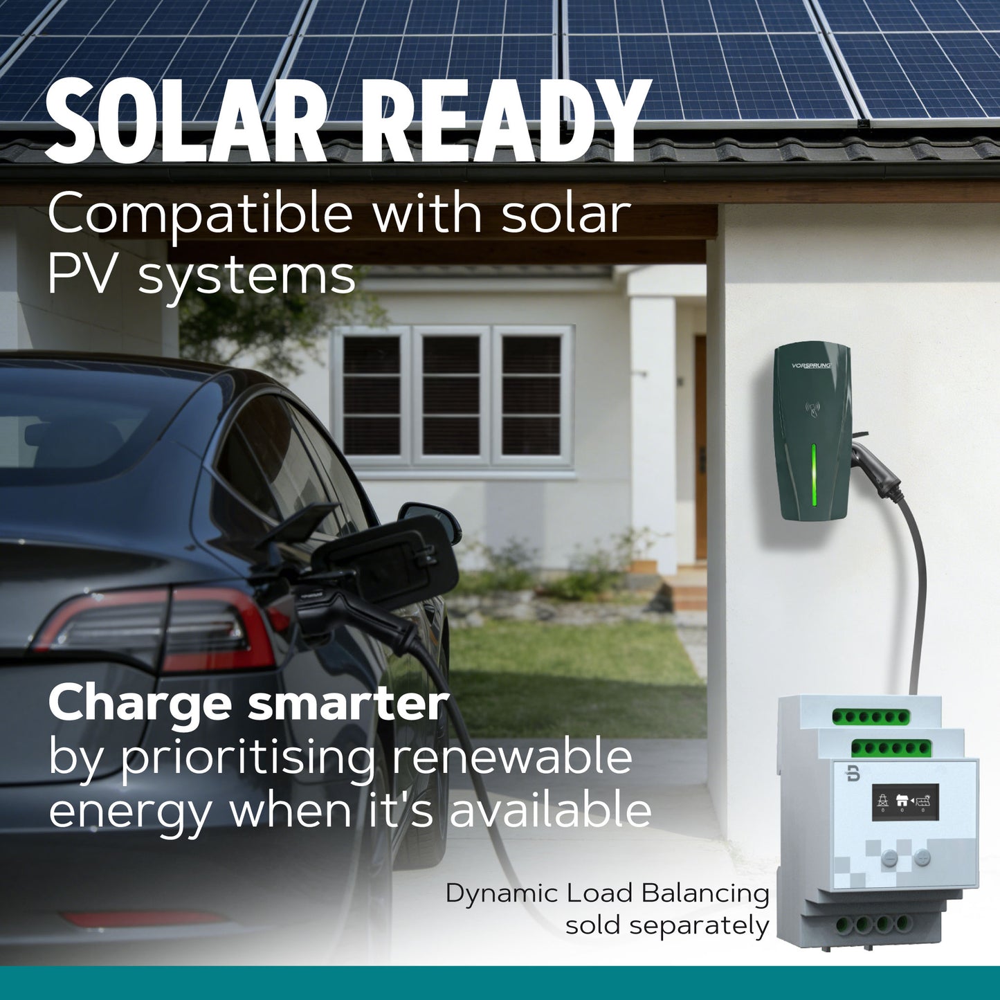 Alpha Max (Untethered) - 7.4kW EV Charger | RFID, Ethernet and WiFi Connectivity | Type 1 & Type 2 | Single Phase, IP55, Adjustable Power, Smart App | 5 Year Warranty | Dark Slate Grey