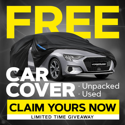 Vorsprung® Universal Car Cover | Waterproof, All-Weather Snowproof & UV Protection | Fits Hatchbacks, SUVs, and Saloons - B Grade