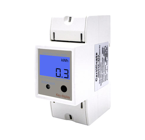 Digital Electricity Meter Single Phase | 220V | LCD Display | Low Power Consumption | Compact |